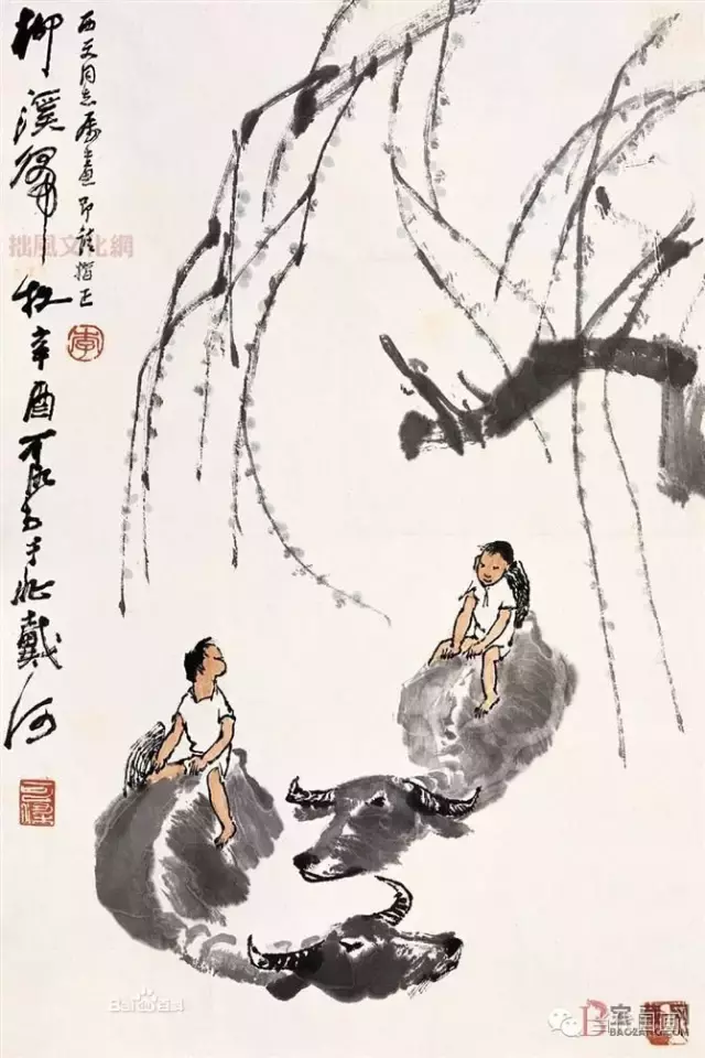 李可染一生創(chuàng)作作品1000件，市場拍了8000件，90%是假的